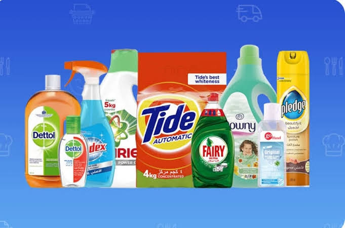 منظفات. ورقيات. ادوات منزلية