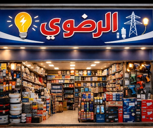 جميع الأدوات الكهربائية وادوات الانارة