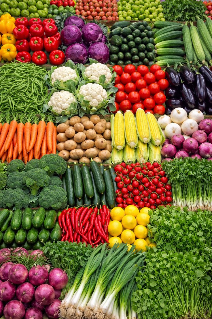 خضروات وفواكه